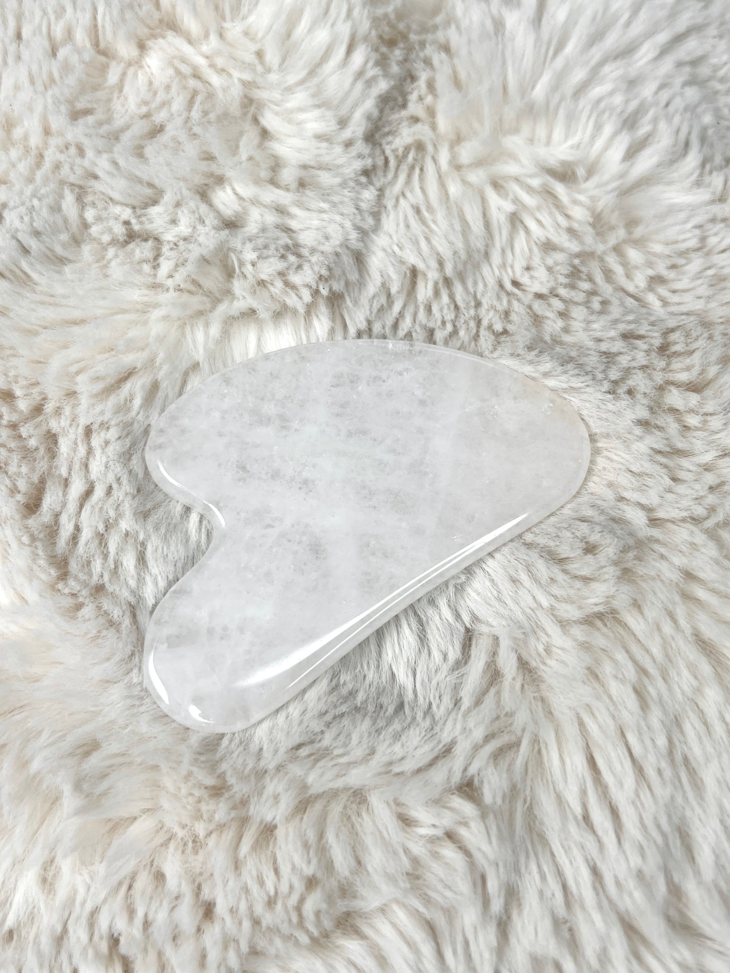 Natural Gua Sha Facial Stone(Rose Quartz, White Jade or Black Obsidian)