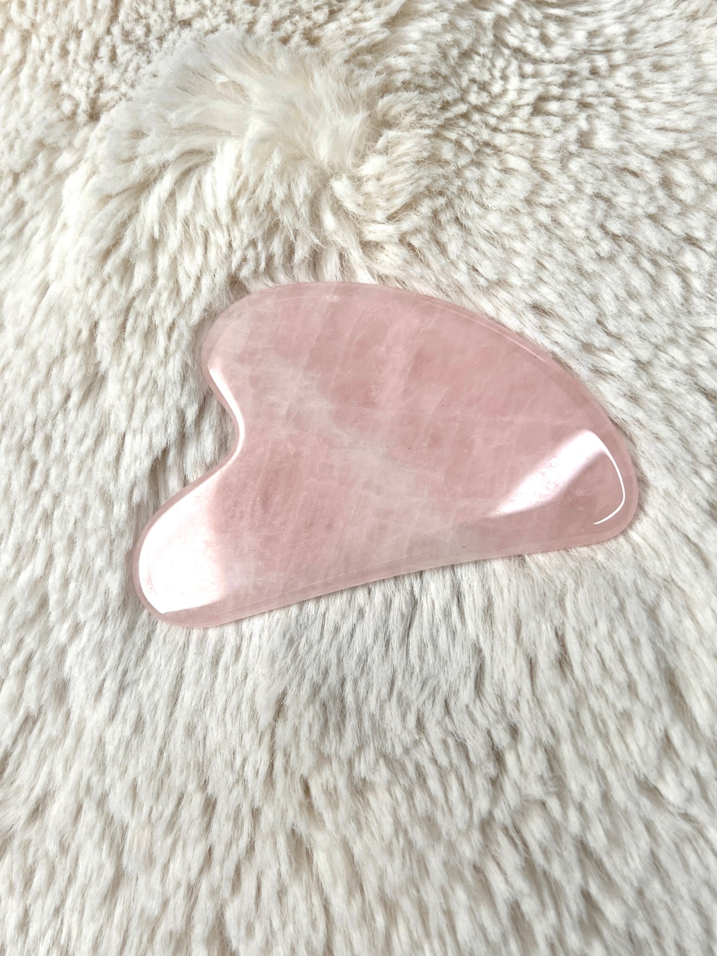 Natural Gua Sha Facial Stone(Rose Quartz, White Jade or Black Obsidian)