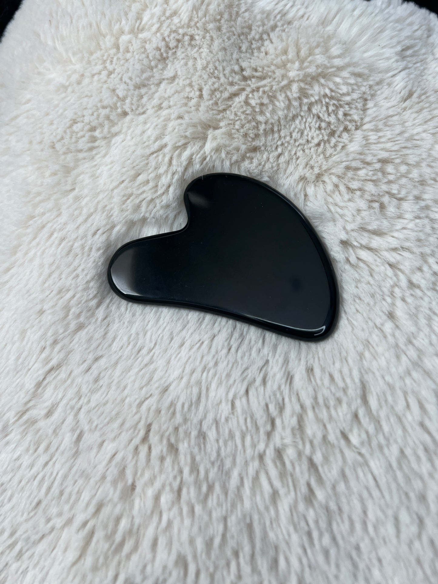 Natural Gua Sha Facial Stone(Rose Quartz, White Jade or Black Obsidian)